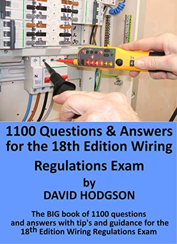 1100 Questions and Answers for the 18th Edition Wiring Regulations Exam - Epub + Converted Pdf